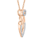 14K Rose Gold~GH | I2/I3, 10K Rose Gold~GH | I2/I3, 14K Rose Gold~JK | SI2/I1, 10K Rose Gold~JK | SI2/I1