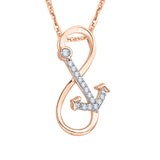 14K Rose Gold~GH | I2/I3, 10K Rose Gold~GH | I2/I3, 14K Rose Gold~JK | SI2/I1, 10K Rose Gold~JK | SI2/I1