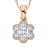 14K Rose Gold~GH | I2/I3, 10K Rose Gold~GH | I2/I3, 14K Rose Gold~JK | SI2/I1, 10K Rose Gold~JK | SI2/I1