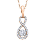 14K Rose Gold~GH | I2/I3, 10K Rose Gold~GH | I2/I3, 14K Rose Gold~JK | SI2/I1, 10K Rose Gold~JK | SI2/I1