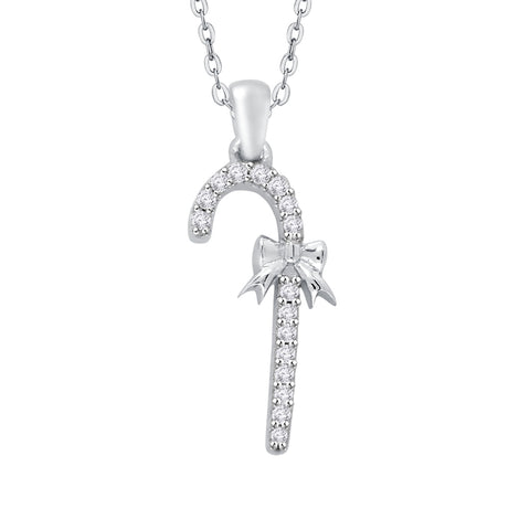 KATARINA Diamond Fashion Pendant Necklace (1/10 cttw)