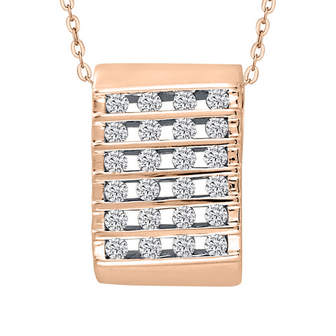 KATARINA Diamond Fashion Pendant Necklace (1 1/4 cttw)