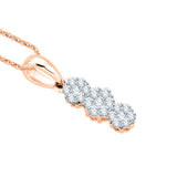 14K Rose Gold~GH | I2/I3, 10K Rose Gold~GH | I2/I3, 14K Rose Gold~JK | SI2/I1, 10K Rose Gold~JK | SI2/I1