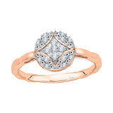 14K Rose Gold~GH | I2-I3, 10K Rose Gold~GH | I2-I3, 14K Rose Gold~JK | SI2-I1, 10K Rose Gold~JK | SI2-I1, 14K Rose Gold~IJ | I1-I2, 10K Rose Gold~IJ | I1-I2