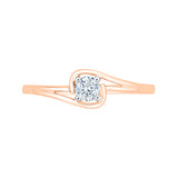 14K Rose Gold~GH | I2-I3, 10K Rose Gold~GH | I2-I3, 14K Rose Gold~JK | SI2-I1, 10K Rose Gold~JK | SI2-I1, 14K Rose Gold~IJ | I1-I2, 10K Rose Gold~IJ | I1-I2