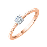 14K Rose Gold~GH | I2-I3, 10K Rose Gold~GH | I2-I3, 14K Rose Gold~JK | SI2-I1, 10K Rose Gold~JK | SI2-I1, 14K Rose Gold~IJ | I1-I2, 10K Rose Gold~IJ | I1-I2