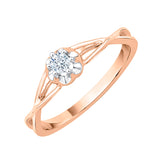 14K Rose Gold~GH | I2-I3, 10K Rose Gold~GH | I2-I3, 14K Rose Gold~JK | SI2-I1, 10K Rose Gold~JK | SI2-I1, 14K Rose Gold~IJ | I1-I2, 10K Rose Gold~IJ | I1-I2