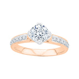 14K Rose Gold~GH | I2-I3, 10K Rose Gold~GH | I2-I3,14K Rose Gold~JK | SI2-I1, 10K Rose Gold~JK | SI2-I1,14K Rose Gold~IJ | I1-I2, 10K Rose Gold~IJ | I1-I2