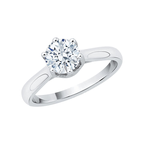 KATARINA 1 cttw Diamond Solitaire Ring