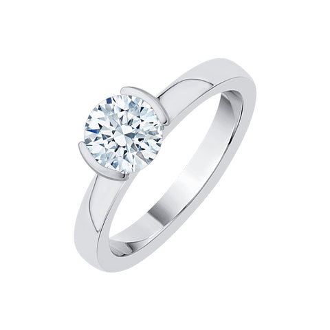 KATARINA 1 cttw Diamond Solitaire Ring