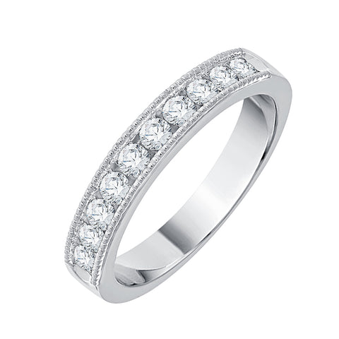 KATARINA 1/2 cttw Diamond Wedding Band