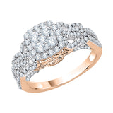 14K Rose Gold~GH | I2-I3, 10K Rose Gold~GH | I2-I3,14K Rose Gold~JK | SI2-I1, 10K Rose Gold~JK | SI2-I1,14K Rose Gold~IJ | I1-I2, 10K Rose Gold~IJ | I1-I2