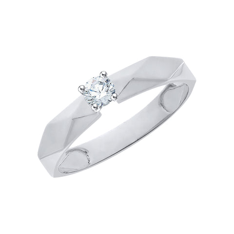 KATARINA 1/6 cttw Diamond Solitaire Promise Ring