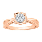 14K Rose Gold~GH | I2-I3, 10K Rose Gold~GH | I2-I3,14K Rose Gold~JK | SI2-I1, 10K Rose Gold~JK | SI2-I1,14K Rose Gold~IJ | I1-I2, 10K Rose Gold~IJ | I1-I2