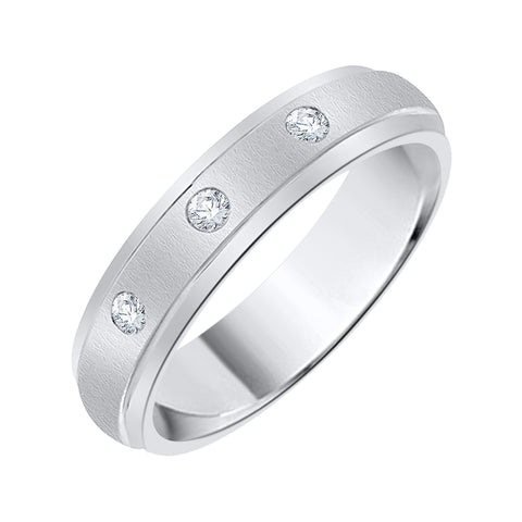 KATARINA 1/10 cttw Diamond Wedding Band