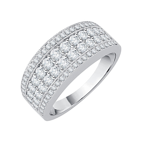 KATARINA 1 1/10 cttw Diamond Anniversary Ring