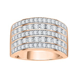 14K Rose Gold~GH | I2-I3, 10K Rose Gold~GH | I2-I3,14K Rose Gold~JK | SI2-I1, 10K Rose Gold~JK | SI2-I1,14K Rose Gold~IJ | I1-I2, 10K Rose Gold~IJ | I1-I2