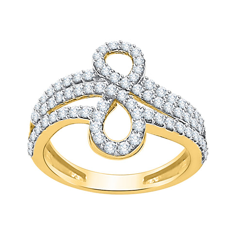 KATARINA 7/8 cttw Diamond Fashion Ring