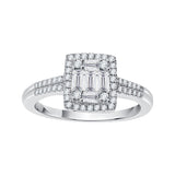 14K White Gold~GH | I2/I3, 10K White Gold~GH | I2/I3, Sterling Silver~GH | I2/I3, 14K White Gold~JK | SI2/I1, 10K White Gold~JK | SI2/I1, Sterling Silver~JK | SI2/I1