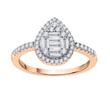 14K Rose Gold~GH | I2/I3, 10K Rose Gold~GH | I2/I3, 14K Rose Gold~JK | SI2/I1, 10K Rose Gold~JK | SI2/I1
