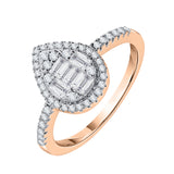 14K Rose Gold~GH | I2/I3, 10K Rose Gold~GH | I2/I3, 14K Rose Gold~JK | SI2/I1, 10K Rose Gold~JK | SI2/I1