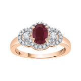 14K Rose Gold~GH | I2/I3, 10K Rose Gold~GH | I2/I3, 14K Rose Gold~JK | SI2/I1, 10K Rose Gold~JK | SI2/I1