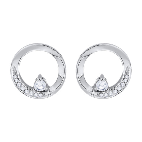 KATARINA 1/4 cttw Diamond Fashion Earrings