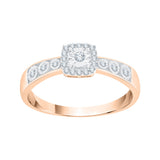 14K Rose Gold~GH | I2/I3, 10K Rose Gold~GH | I2/I3, 14K Rose Gold~JK | SI2/I1, 10K Rose Gold~JK | SI2/I1