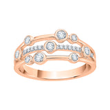 14K Rose Gold~GH | I2/I3, 10K Rose Gold~GH | I2/I3, 14K Rose Gold~JK | SI2/I1, 10K Rose Gold~JK | SI2/I1, 14K Rose Gold~IJ | I1/I2, 10K Rose Gold~IJ | I1/I2