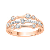 14K Rose Gold~GH | I2/I3, 10K Rose Gold~GH | I2/I3, 14K Rose Gold~JK | SI2/I1, 10K Rose Gold~JK | SI2/I1, 14K Rose Gold~IJ | I1/I2, 10K Rose Gold~IJ | I1/I2