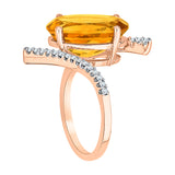 14K Rose Gold~Citrine, 10K Rose Gold~Citrine