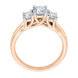 14K Rose Gold~GH | I2-I3, 10K Rose Gold~GH | I2-I3, 14K Rose Gold~JK | SI2-I1, 10K Rose Gold~JK | SI2-I1, 14K Rose Gold~IJ | I1-I2, 10K Rose Gold~IJ | I1-I2