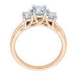 14K Rose Gold~GH | I2-I3, 10K Rose Gold~GH | I2-I3, 14K Rose Gold~JK | SI2-I1, 10K Rose Gold~JK | SI2-I1, 14K Rose Gold~IJ | I1-I2, 10K Rose Gold~IJ | I1-I2