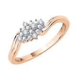 14K Rose Gold~GH | I2-I3, 10K Rose Gold~GH | I2-I3, 14K Rose Gold~JK | SI2-I1, 10K Rose Gold~JK | SI2-I1, 14K Rose Gold~IJ | I1-I2, 10K Rose Gold~IJ | I1-I2