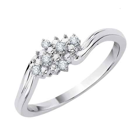 KATARINA 1/20 cttw Diamond Fashion Ring