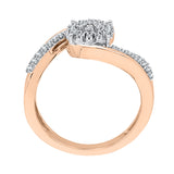14K Rose Gold~GH | I2-I3, 10K Rose Gold~GH | I2-I3, 14K Rose Gold~JK | SI2-I1, 10K Rose Gold~JK | SI2-I1, 14K Rose Gold~IJ | I1-I2, 10K Rose Gold~IJ | I1-I2