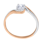 14K White and Rose Gold~GH | I2-I3, 10K White and Rose Gold~GH | I2-I3, 14K White and Rose Gold~JK | SI2-I1, 10K White and Rose Gold~JK | SI2-I1, 14K White and Rose Gold~IJ | I1-I2, 10K White and Rose Gold~IJ | I1-I2