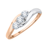 14K White and Rose Gold~GH | I2-I3, 10K White and Rose Gold~GH | I2-I3,14K White and Rose Gold~JK | SI2-I1, 10K White and Rose Gold~JK | SI2-I1,14K White and Rose Gold~IJ | I1-I2, 10K White and Rose Gold~IJ | I1-I2