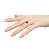 14K Rose Gold~Garnet, 10K Rose Gold~Garnet