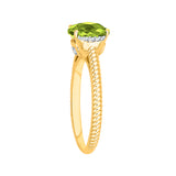 14K Yellow Gold-Peridot, 10K Yellow Gold-Peridot