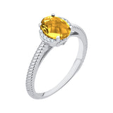 14K Yellow Gold~Citrine, 10K Yellow Gold~Citrine