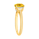 14K Yellow Gold~Citrine, 10K Yellow Gold~Citrine