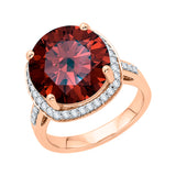 14K Rose Gold~Garnet, 10K Rose Gold~Garnet
