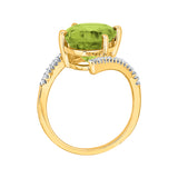 14K Yellow Gold-Peridot, 10K Yellow Gold-Peridot