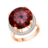 14K Rose Gold~Garnet, 10K Rose Gold~Garnet