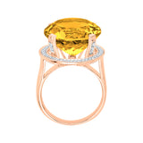 14K Rose Gold~Citrine, 10K Rose Gold~Citrine