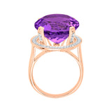 14K Rose Gold~Amethyst, 10K Rose Gold~Amethyst