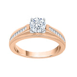 14K Rose Gold~GH | I2-I3, 10K Rose Gold~GH | I2-I3,14K Rose Gold~JK | SI2-I1, 10K Rose Gold~JK | SI2-I1,14K Rose Gold~IJ | I1-I2, 10K Rose Gold~IJ | I1-I2