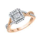 14K Rose Gold~GH | I2-I3, 10K Rose Gold~GH | I2-I3,14K Rose Gold~JK | SI2-I1, 10K Rose Gold~JK | SI2-I1,14K Rose Gold~IJ | I1-I2, 10K Rose Gold~IJ | I1-I2