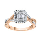 14K Rose Gold~GH | I2-I3, 10K Rose Gold~GH | I2-I3,14K Rose Gold~JK | SI2-I1, 10K Rose Gold~JK | SI2-I1,14K Rose Gold~IJ | I1-I2, 10K Rose Gold~IJ | I1-I2